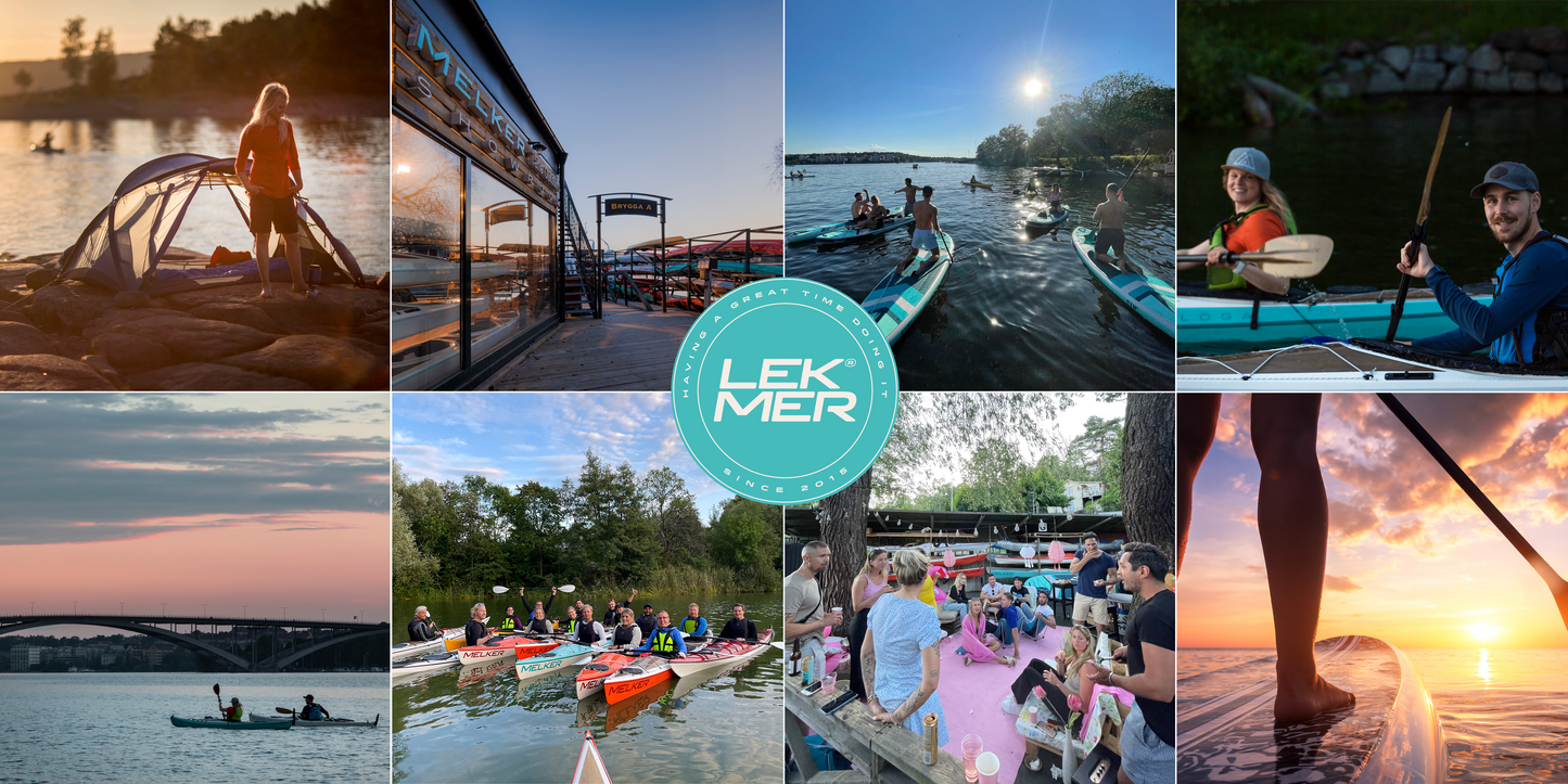 Upplev stadsnära paddling med LEK MER - Melker of Sweden expanderar med tre nya platser i Stockholm