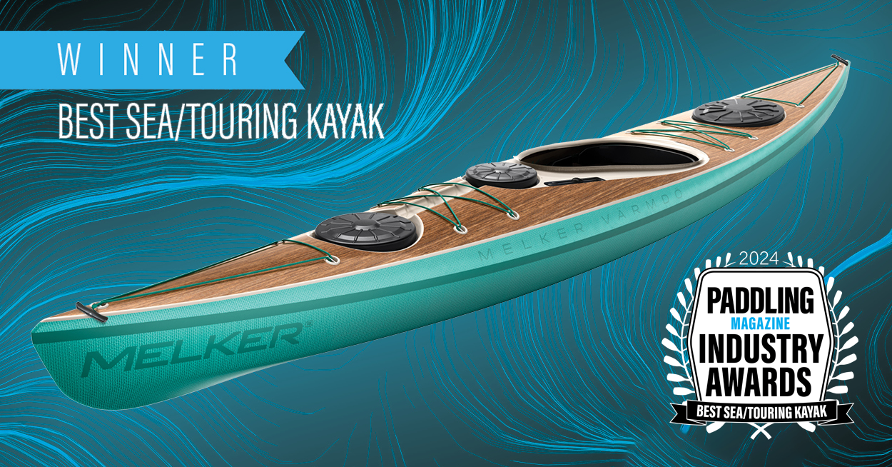 Melker Värmdö wins Paddling Magazine Industry Award 2024 for Best Sea/Touring Kayak