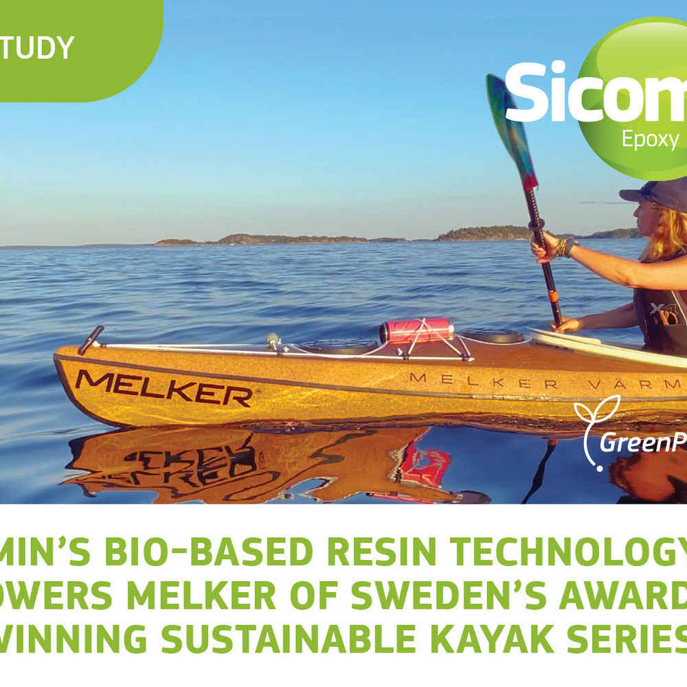 SICOMIN’S BIO-BASED RESIN TECHNOLOGY POWERS MELKER OF SWEDEN’S AWARD-WINNING SUSTAINABLE KAYAK SERIES