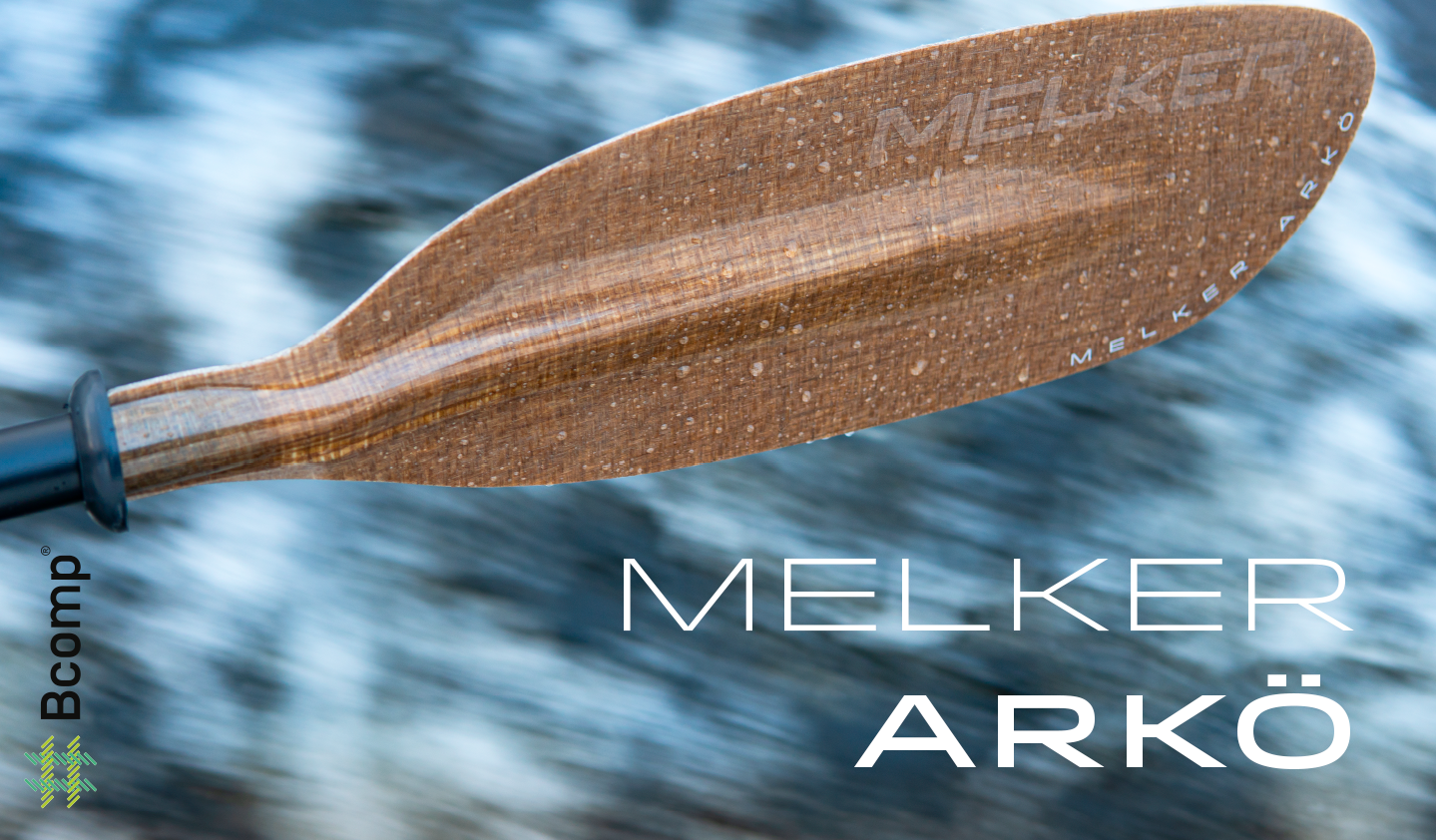 Melker Arkö - en innovativ paddel tillverkad av linfiber