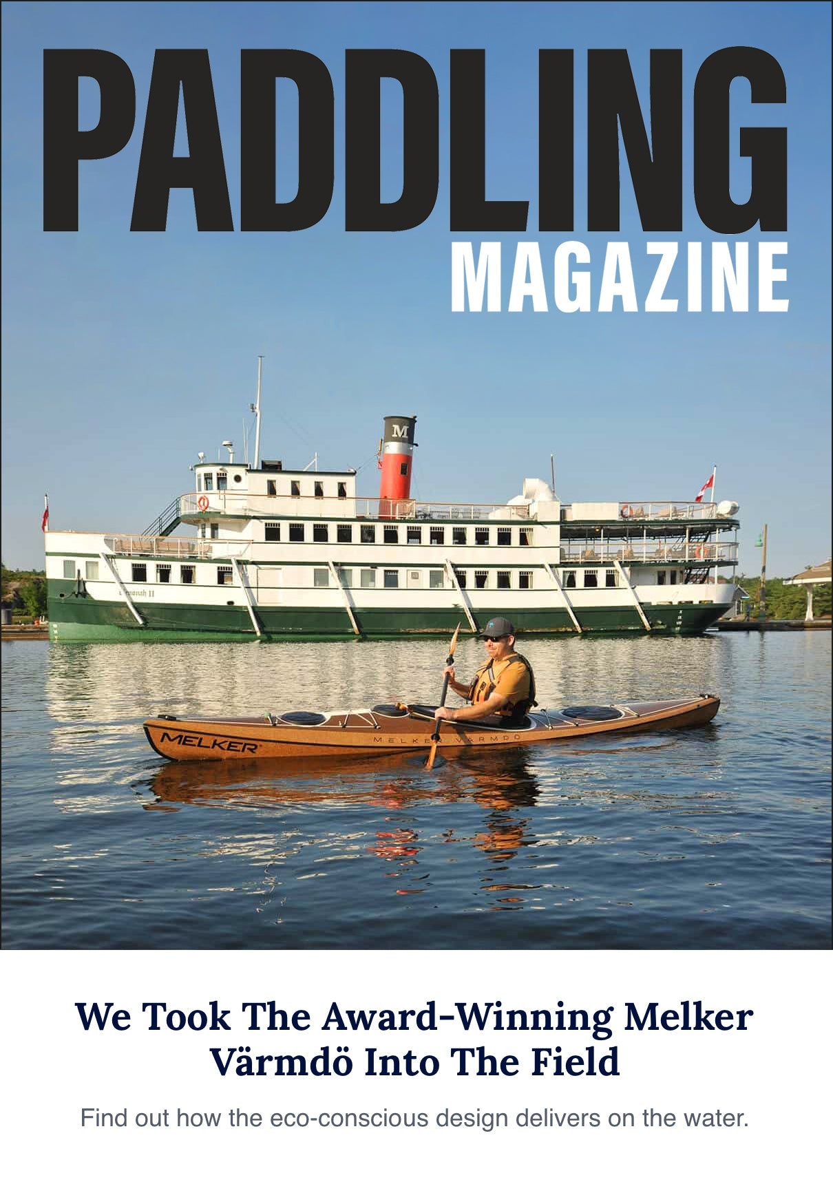 Melker Värmdö - The kayak that proves sustainability and performance belong in the same boat