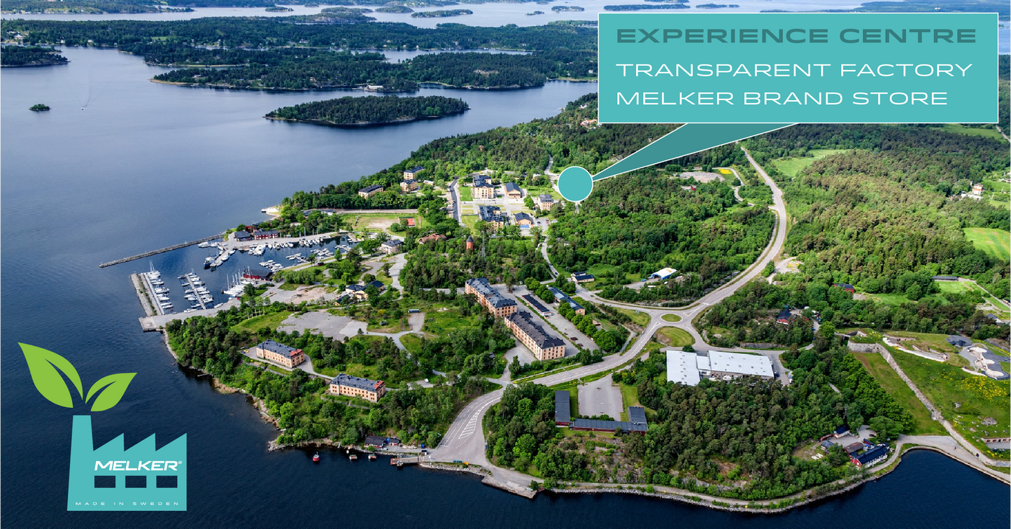 MELKER Experience Centre established @ the scenic island Rindö in the Stockholm archipelago