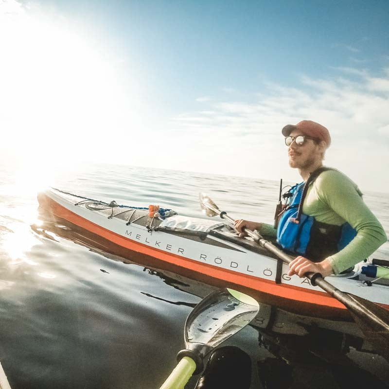 Kayak on the water