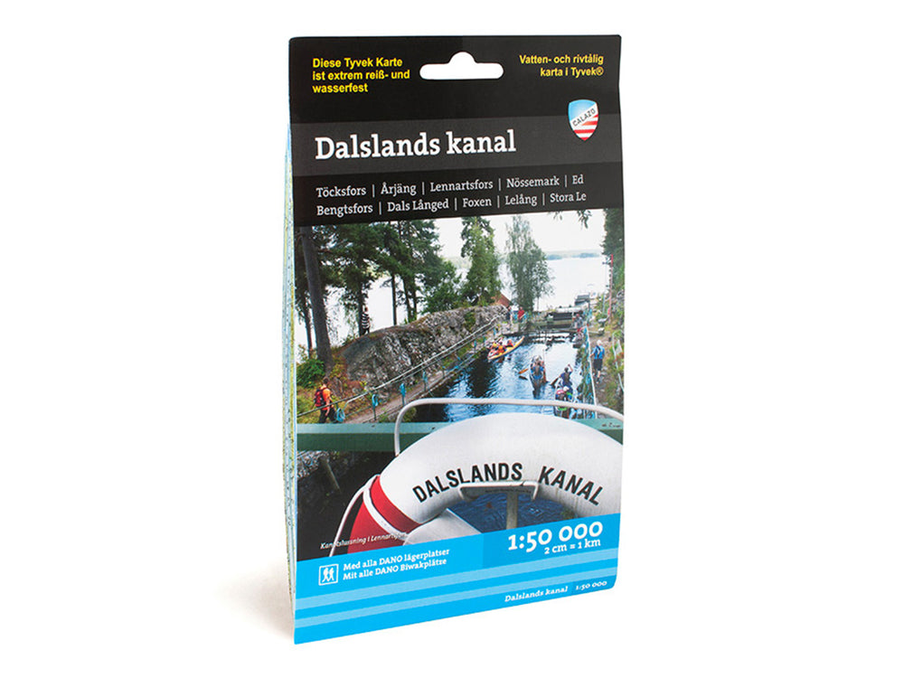 Dalslands Kanal 1: 50.000